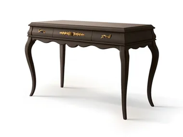 6533 - Rectangular wooden console table with drawers by Carpanese Home - view 2